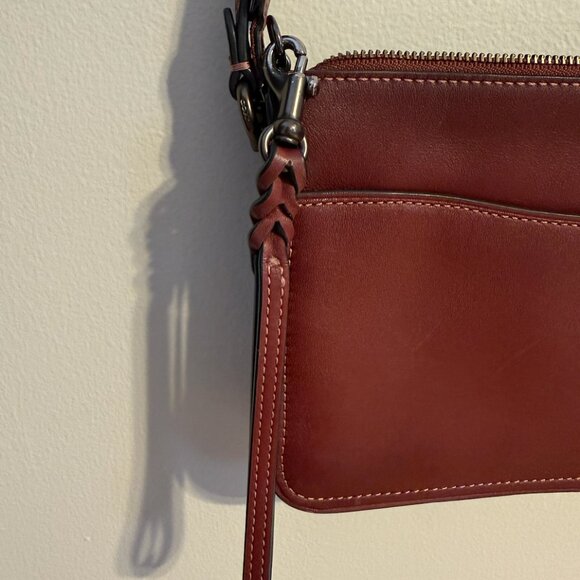 Coach Soho Shoulder or Crossbody Bag, Washed Red Burgundy - Picture 5 of 16